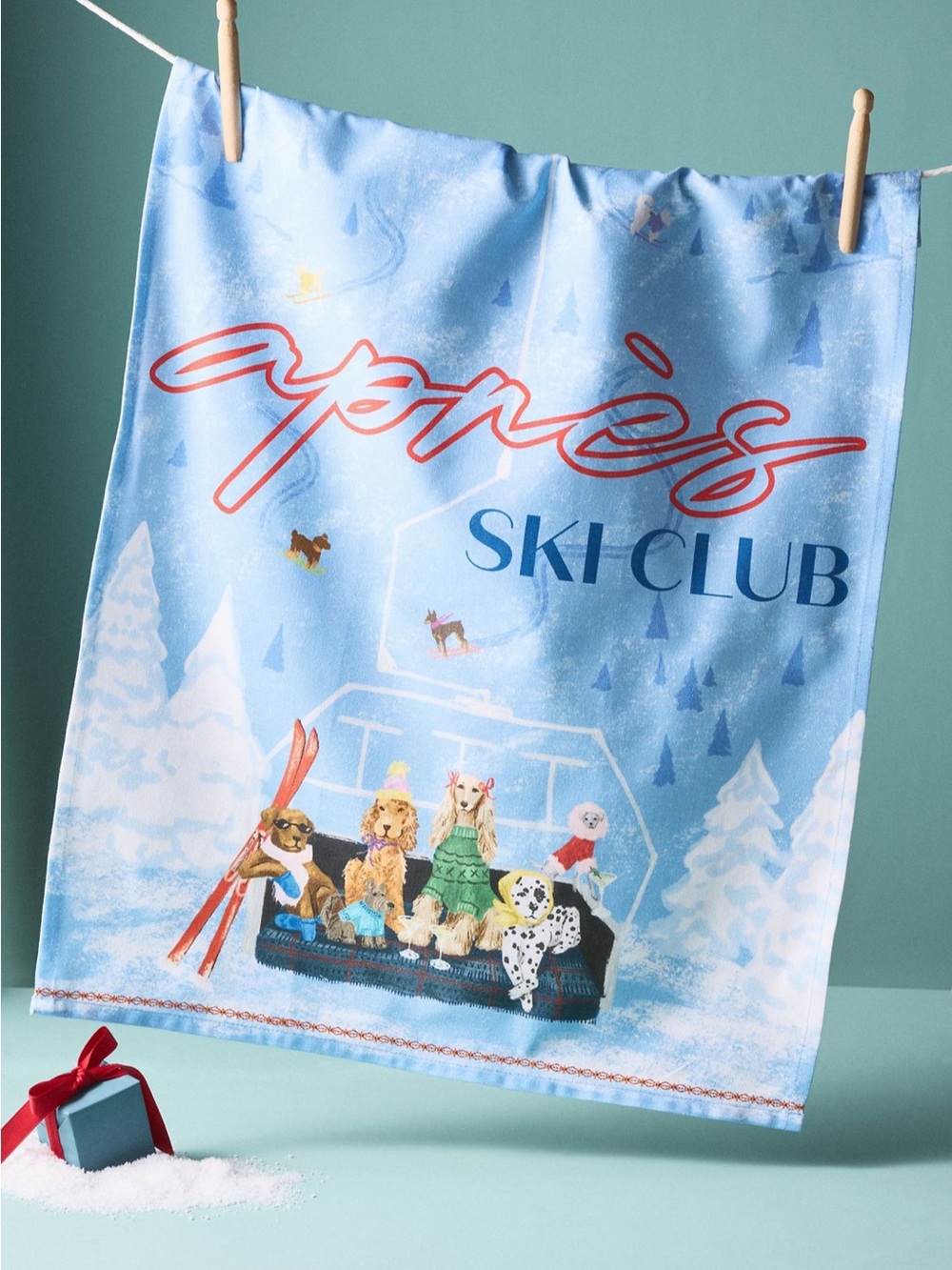 NWT | Apres Ski Club tea towel